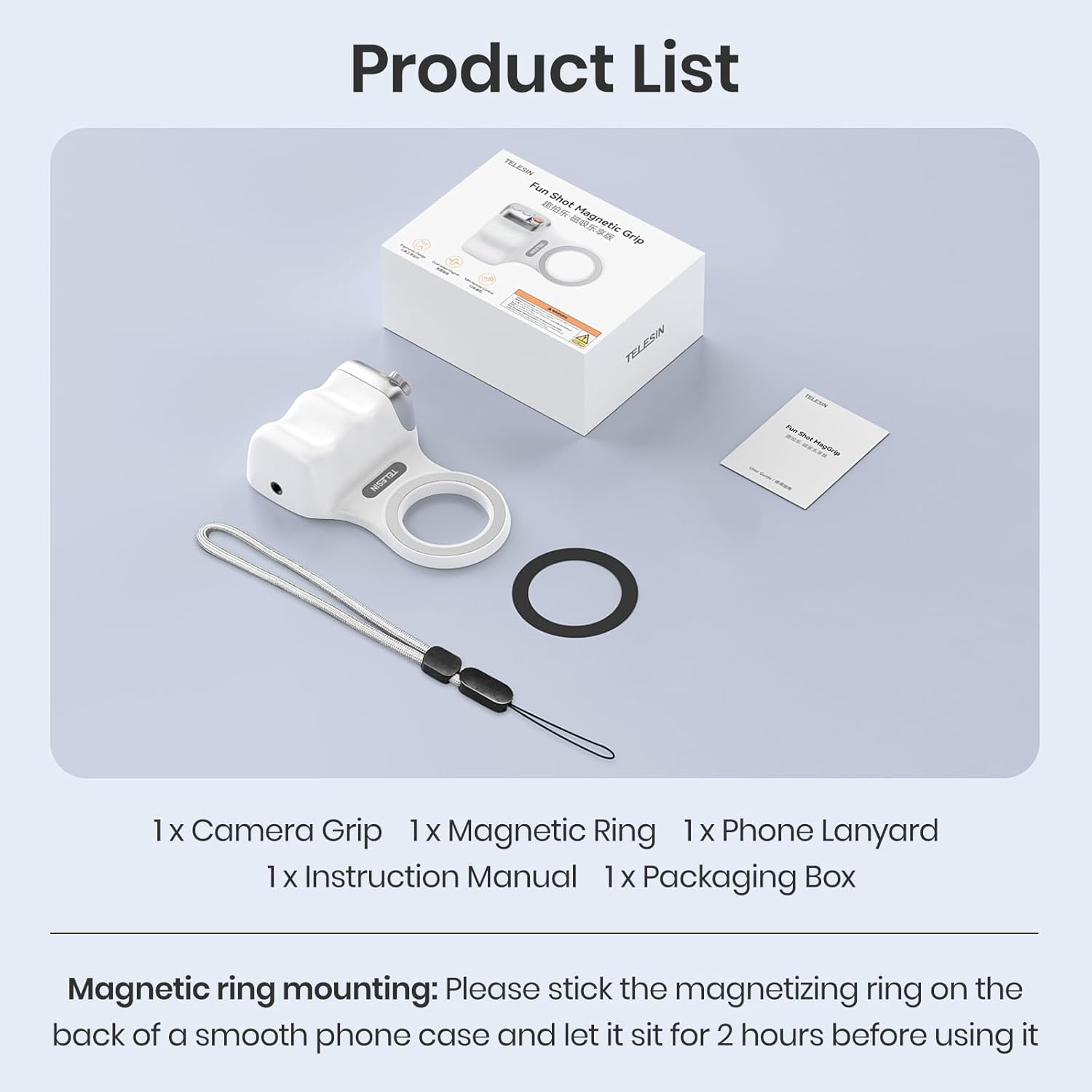 XPro Magnetic Photography Handle Phone Grip